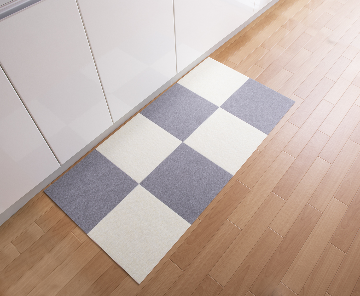 5-バリアフリータイルマット　2色組