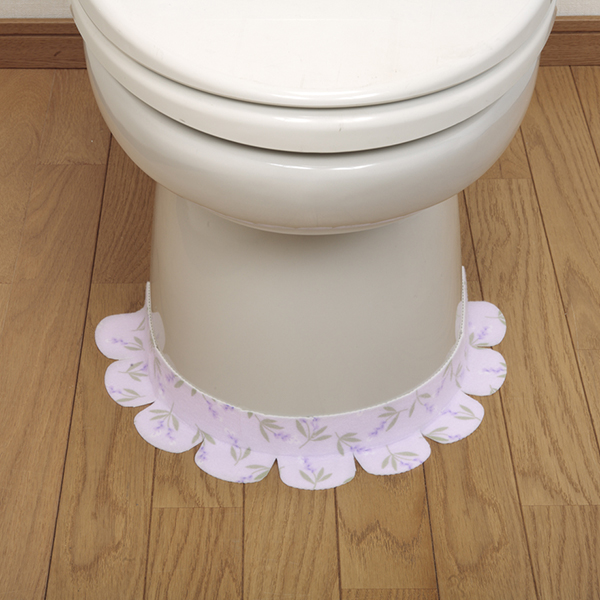 5-便器すきまテープ　バラ・ラベンダー
