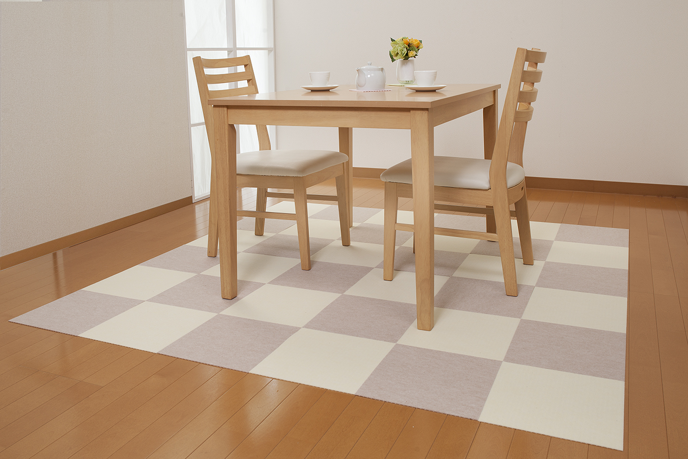 7-バリアフリータイルマット　2色組