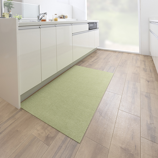 3-おくだけキッチンマット（撥水）60×120cm