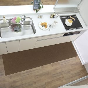 3-おくだけキッチンマット（撥水）60×240cm