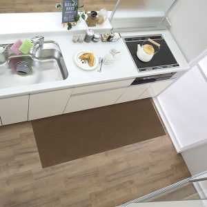 4-おくだけキッチンマット（撥水）60×180cm