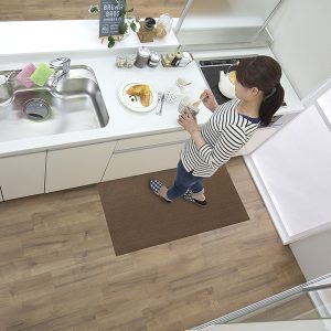 6-おくだけキッチンマット（撥水）60×120cm
